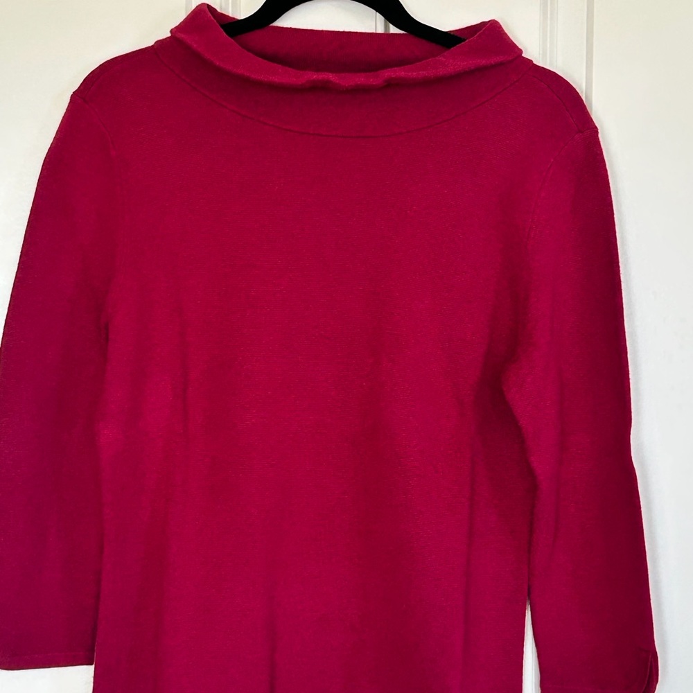 Talbots Magenta Sweater. VGUC